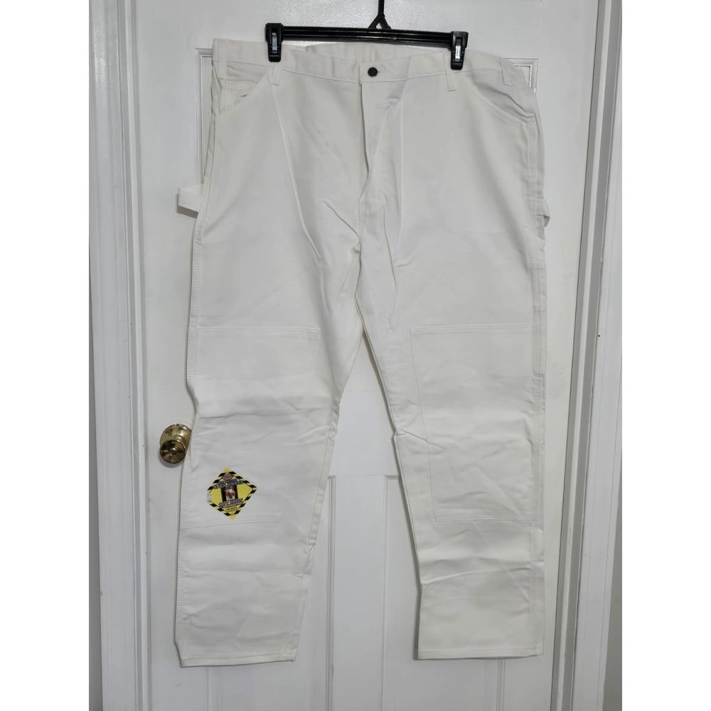 Dickies white double knee painter pant‎ NWT 44x32